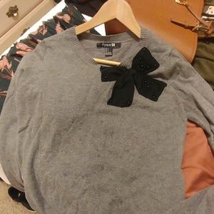 Grey Long Sleeve Sweater